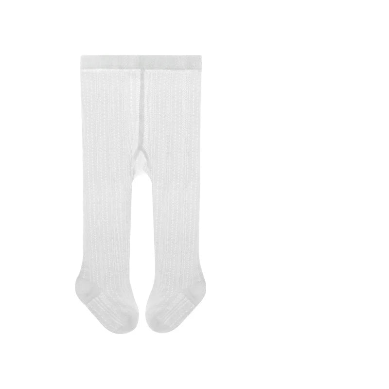 2026 Summer New Baby Pantyhose Newborn Infant leggings Girls Thin Mesh Tights Children Pants 0-8Y