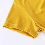 Summer Thin Baby Clothes 0-2Y Girls Boys Infant Solid Color Romper Newborn Short Sleeved Jumpsuit Toddler One Piece