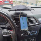 Universal Smartphone Umbrella Sunshade Rainy Holder Portable Mobile Phone Parasol With Suction Cup Photographic Accessories
