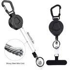 Retractable Lanyard Anti-Theft Phone Holder Travel Cellphone Lanyard Strap Smartphone Safety Tether With Belt Clip