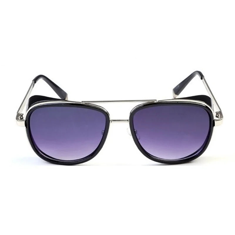 Fashion Steampunk Sunglasses Men Brand Mirror Designer Sun Glasses for Women Punk Vintage Red Sunglasses UV400